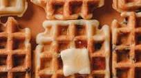 Crispy Gluten Free Blueberry Waffles Crispy Gluten Free Blueberry Waffles