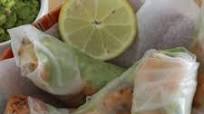 Chipotle Shrimp & Guacamole Rice Paper Wraps Chipotle Shrimp & Guacamole Rice Paper Wraps