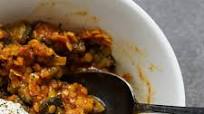Slow Cooker Lentil and Eggplant Picadillo Slow Cooker Lentil and Eggplant Picadillo