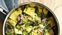 Ravioli Piccata with Mushroom Asparagus (Easy) Ravioli Piccata with Mushroom Asparagus (Easy)