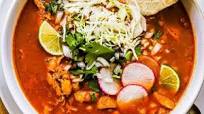 Red Pozole with Chicken Red Pozole with Chicken