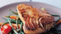 Tuna with fresh spring veg Tuna with fresh spring veg
