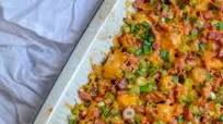 Loaded Baked Potato And Chicken Casserole Loaded Baked Potato And Chicken Casserole