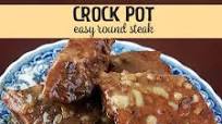Easy Crock Pot Round Steak Easy Crock Pot Round Steak