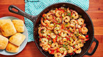 Cajun Shrimp with Bell Peppers & Corn Cajun Shrimp with Bell Peppers & Corn