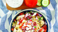 Greek Chicken Rice Bowl with Tzatziki Sauce Greek Chicken Rice Bowl with Tzatziki Sauce