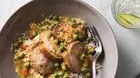 Almond Verde Pork with Rice | Publix Recipes Almond Verde Pork with Rice | Publix Recipes