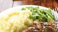 Hamburger Steaks with Mushroom Gravy Hamburger Steaks with Mushroom Gravy