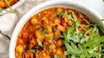 Moroccan Chickpea Stew in the Slow Cooker Moroccan Chickpea Stew in the Slow Cooker