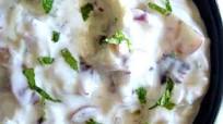 Grapes Apple Mint Raita Grapes Apple Mint Raita