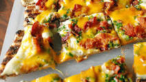Loaded Bacon Mashed Potato Pizza Loaded Bacon Mashed Potato Pizza