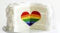 Rainbow Heart Cake Rainbow Heart Cake