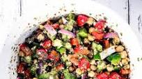 Chickpea Mediterranean Salad Recipe Chickpea Mediterranean Salad Recipe