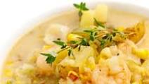 Lightened Seafood Chowder Lightened Seafood Chowder