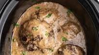 Slow Cooker Salisbury Steak Recipe Slow Cooker Salisbury Steak Recipe