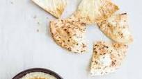 Hummus with Air-Fried Pita Chips Hummus with Air-Fried Pita Chips