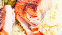Brown Sugar & Bourbon Glazed Salmon Brown Sugar & Bourbon Glazed Salmon