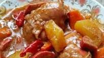 Chicken afritada Chicken afritada