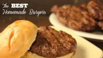 The BEST Homemade Burgers The BEST Homemade Burgers