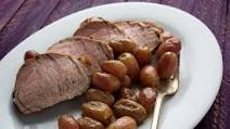Roasted Teriyaki Pork Tenderloin With Grapes Roasted Teriyaki Pork Tenderloin With Grapes