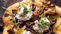 Potato and Wild Mushroom Burrata Pizza. Potato and Wild Mushroom Burrata Pizza.