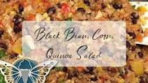 Black Bean, Corn, & Quinoa Salad with Shredded Chicken Black Bean, Corn, & Quinoa Salad with Shredded Chicken