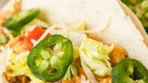Slow Cooker Queso Chicken Tacos Slow Cooker Queso Chicken Tacos