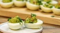 Guacamole Deviled Eggs Guacamole Deviled Eggs