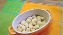 Almendras tostadas al microondas Almendras tostadas al microondas