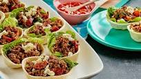Beef and Chorizo Mini Tacos Beef and Chorizo Mini Tacos