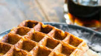 Spiced Pumpkin Waffles Spiced Pumpkin Waffles