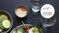 Ginger Tzatziki Chicken Wrap Ginger Tzatziki Chicken Wrap