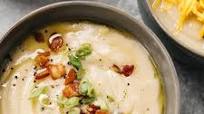 Loaded Cauliflower Soup (Whole30, Keto) Loaded Cauliflower Soup (Whole30, Keto)