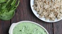Spinach raita Spinach raita