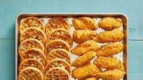 Sheet-Pan Chicken and Waffles Sheet-Pan Chicken and Waffles