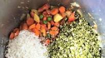 Indian Lentil & Vegetable Khichdi Recipe - Instant Pot Pressure Cooker Indian Lentil & Vegetable Khichdi Recipe - Instant Pot Pressure Cooker