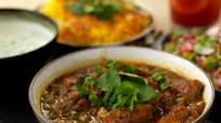 Pork and Pinto Bean Persian Stew With Persian Rice, Tzatziki and Pickled Rhubarb and Asparagus Pork and Pinto Bean Persian Stew With Persian Rice, Tzatziki and Pickled Rhubarb and Asparagus