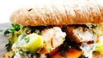 Healthy Salmon Sandwich Healthy Salmon Sandwich