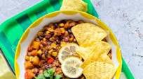 Crockpot Three Bean Chili (Gluten-free, Vegan) Crockpot Three Bean Chili (Gluten-free, Vegan)