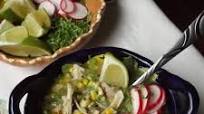Pozolillo-Fresh Corn and Chicken Soup in a Poblano Tomatillo Broth Pozolillo-Fresh Corn and Chicken Soup in a Poblano Tomatillo Broth