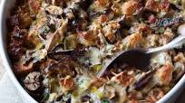 Mushroom & Leek Bread Pudding | Recipes Mushroom & Leek Bread Pudding | Recipes