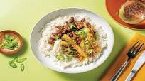 Quick Korean Beef Bulgogi Bowl with Garlic Rice & Sesame Mayo Quick Korean Beef Bulgogi Bowl with Garlic Rice & Sesame Mayo