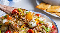 The Ultimate No-Wilt Potluck Salad: Antipasto Grain Salad The Ultimate No-Wilt Potluck Salad: Antipasto Grain Salad