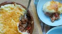 Corned beef and mashed potato hash Corned beef and mashed potato hash