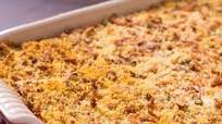 Crispy Mashed Potato Casserole With Bacon, Cheese, and Scallions Recipe Crispy Mashed Potato Casserole With Bacon, Cheese, and Scallions Recipe