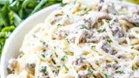 Ground Beef Carbonara