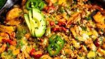 Chicken Fajita Casserole Chicken Fajita Casserole