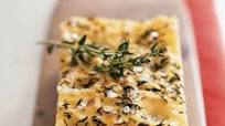 Garlic-Thyme Focaccia Garlic-Thyme Focaccia