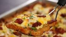 Hashbrown Breakfast Pizza Hashbrown Breakfast Pizza