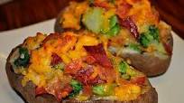Broccoli & Bacon Stuffed Baked Potatoes Broccoli & Bacon Stuffed Baked Potatoes